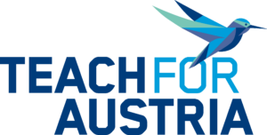 Logo Teach For Austria - Teach For Austria wurde 2011 gegründet. Seither setzt sich die Organisation für Bildungsgerechtigkeit ein und verfolgt ihre Vision: 2050: Jedes Kind hat die Chance auf ein gutes Leben – egal, wie viel Geld oder Bildung seine Eltern haben.